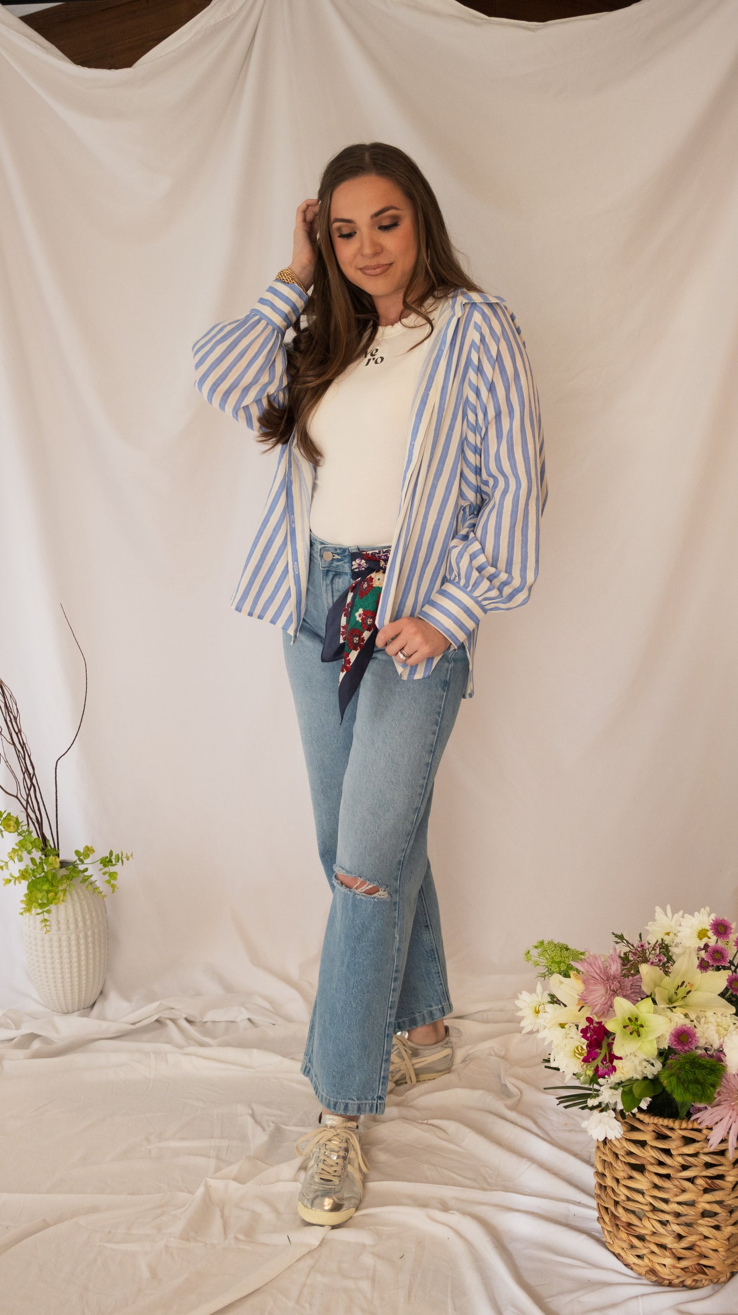 Elizabeth Button Down