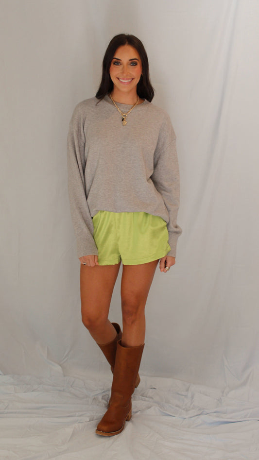 Celia Sweater -- Grey